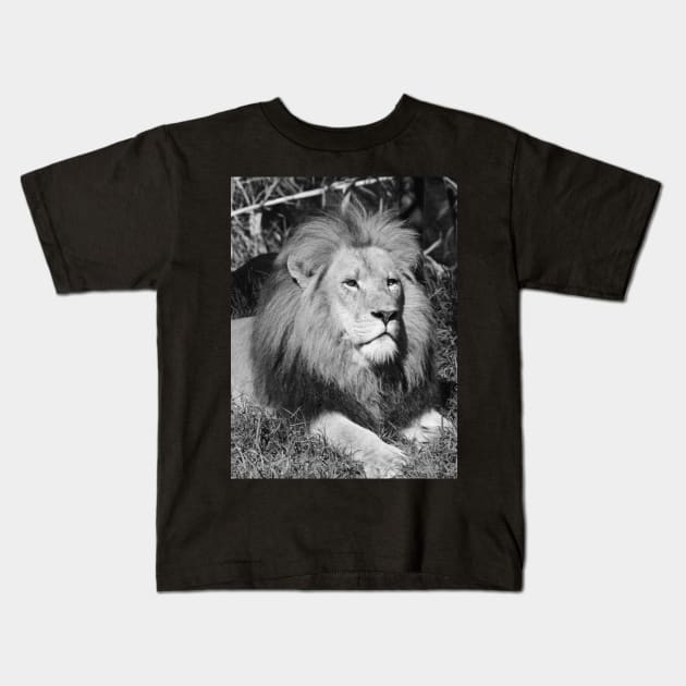 King Of The Jungle Kids T-Shirt by LeanneAllen